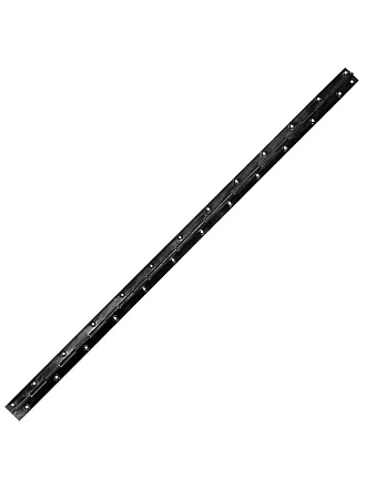 Петля рояльная, БелТИЗ, 545х30 мм, L-545, ФБ031-01, черная