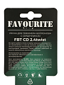 Леска для триммера 15х2.4 мм, квадрат, Favourite, FBT CD 2,4twist, черно-белая - фото 5