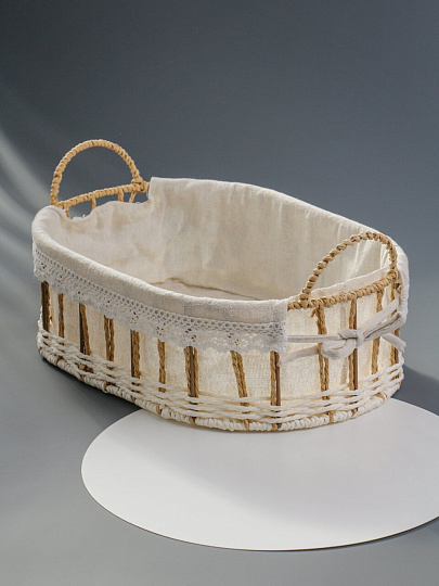 Корзина плетеная, овал , 36*24*11 см, Y4-9661