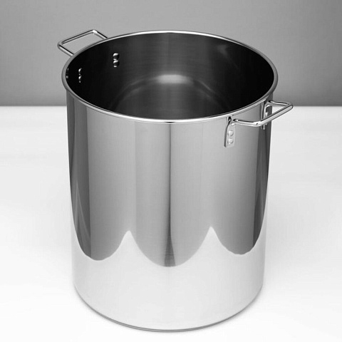 Котел нержавеющая сталь, 50 л, 40х45.5 см, капсульное дно, Катунь, Общепит, КТ-ОБ-52 КВ