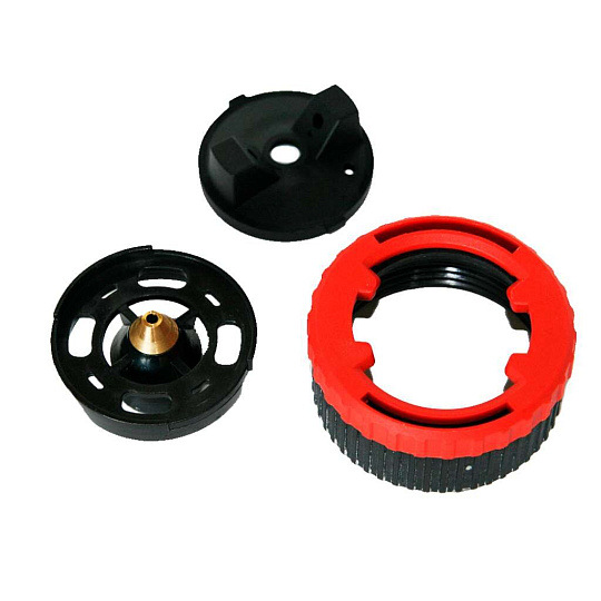 Краскопульт электрический, Crown, CT31013, 0.4 кВт, 0.9 л/мин, 0.8 л, 30 DIN/сек, с нижним бачком, 2.5 мм