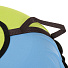 Санки-ватрушка Стандарт, 80 см, 80 кг, с буксировочным тросом, с ручками, желто-голубые, УВ-стд-08 - фото 2