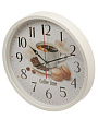 Часы настенные, кварцевые, 30 см, основание белое, круглые, Рубин, Кофе, 3027-028 - фото 3