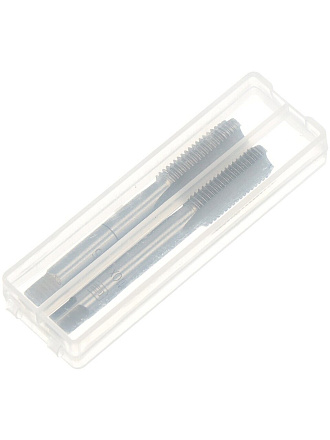 Метчик метрический, М10, 1.25 мм, 2 шт, Сибртех, 76627