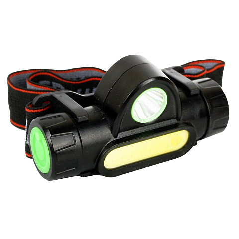 Аккумуляторный налобный LED COB фонарь Ultraflash E1340
