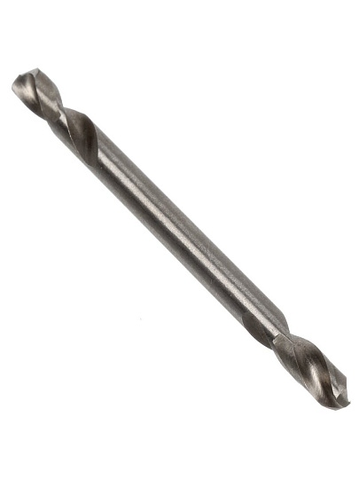 Сверло по металлу, 10 шт, двухстороннее, Росомаха, HSS-G, диаметр 4.2х13х55 мм, цилиндрический хвостовик, 700042
