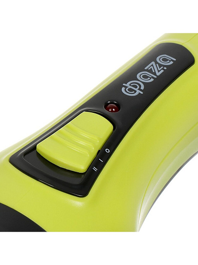 Фонарь ручной, встроенный аккумулятор, ФАZА, AccuF2-L5W-gn, зарядка от сети 220 В, пластик, зеленый, 2857156