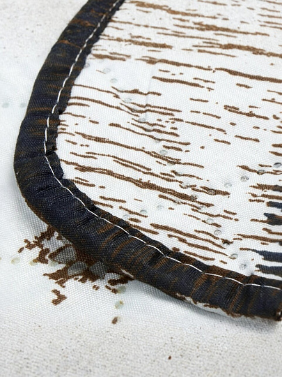 Покрывало евро, 220х200 см, 100% полиэстер, стеганое, Silvano, Мадонна, шоколадное, AI-2203004