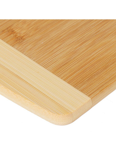 Доска разделочная бамбук, 33х22х1.2 см, прямоугольная, Daniks, H-2137M