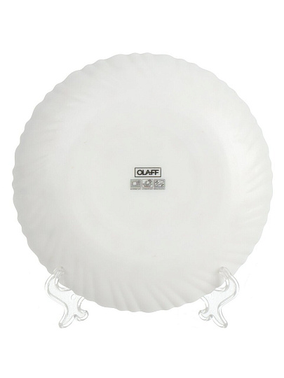 Сервиз столовый стеклокерамика, 13 предметов, на 6 персон, Olaff, Зирана, 210-21017