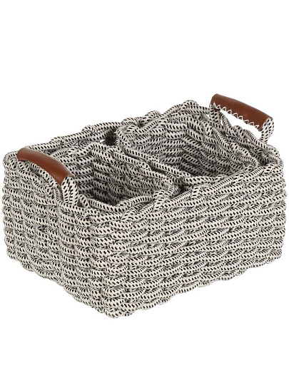 Корзина 3 шт, 35х24х15 см, 20х15х12см, МП, Y4-8945