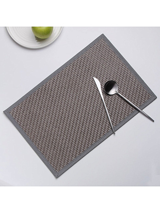 Салфетка сервировочная полимер, 40.5х30 см, прямоугольная, Y4-9623