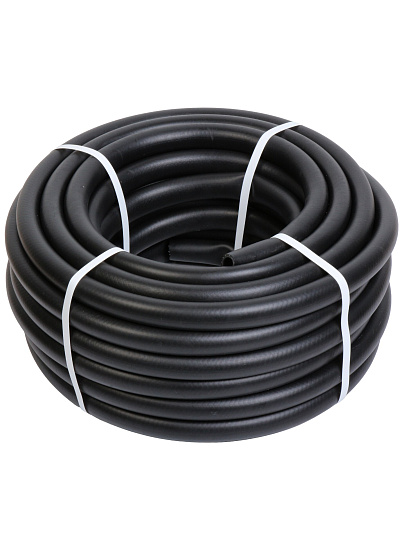 Шланг поливочный 3/4 '' '', внутренний d25 мм, 25 атм, армированный, 25 м, 3 слоя, Клевер, ТЭП, черный