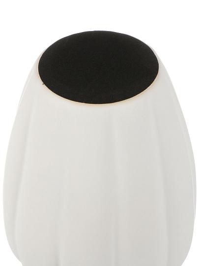 Ваза керам, настольная, 12х25 см, Маргаритка, бел, Y4-11041