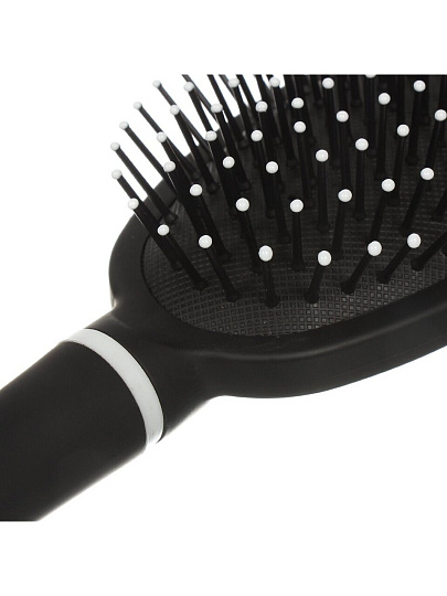 Расческа массажная, 24 см, пластик, в ассортименте, ЮниLook, Классика, 318-007