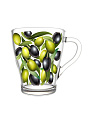 Кружка стекло, 250 мл, Оливки, Декостек, 1649-Д - фото 3