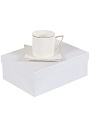 Чайная пара керамика, 2 предмета, на 1 персону, 200 мл, Daniks, Y4-4398, подарочная упаковка, белая - фото 6