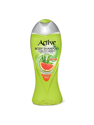Гель для душа Active, Экстракт грейпфрута, 400 мл, с витамином B5