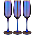 Набор бокалов из 3 шт &amp;quot;лазурит&amp;quot; 175 мл., 194-498