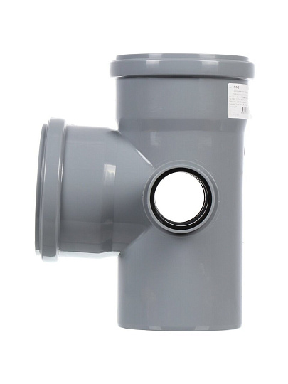 Крестовина канализационная двухплоскостная, 110х110х50 мм, 90 °, левый+правая, РосТурПласт, 36542