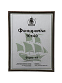 Фоторамка 30х40 см, пластик, дерево, с пленкой ПЭТ, 1401B