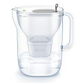 Фильтр-кувшин Brita, Style MX+ Led, для холодной воды, 3.6 л, серый, 1026695
