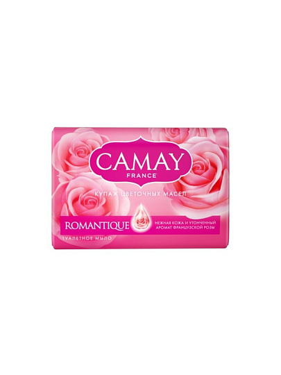 Мыло Camay, Botanicals Romantique Алые Розы, 85 г