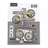 Комплект для двери Фабрика Замков, FZ SET 07L 170 BK AB 5/10, 115077, ручка в комплекте, врезные, античная бронза - фото 3