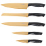 Набор ножей стальных Satoshi Касима 803-063 на подставке, 6 предметов - фото 2