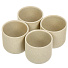 Набор чайный керамика, 5 предметов, на 4 персоны, 100 мл, бамбуковая подставка, чайник 650 мл, Y4-6567 - фото 2