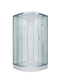 Душевая кабина низкий поддон, 90х90х215 см, матовая, Erlit, ER3509P-C3-RUS