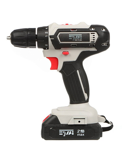 Дрель-шуруповерт аккумуляторный, Булат, ЕАС 21 ДШ, 21 В, быстрозажим патрон, кейс, 250121421