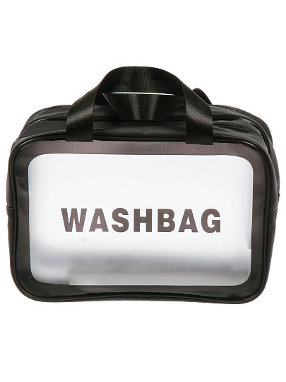 Косметичка 31х15х21 см, ПВХ, A080079, прямоугольная, застежка молния, в ассортименте