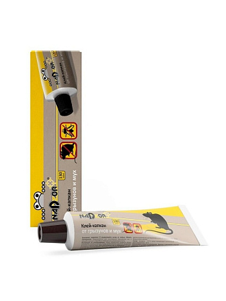 Родентицид Nadzor, от грызунов и насекомых, в тубе, клей, 135 г