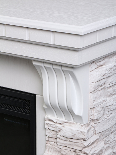 Электрокамин RealFlame, Marseille, белый, Rich-S, эксклюзив