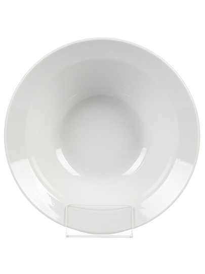 Миска фарфор, круглая, 4.5 см, 0.3 л, Дулевский фарфор, 031432, белая