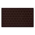 Коврик грязезащитный, 73х43 см, прямоугольный, полиэстер, Соты, Destiny, D/0109