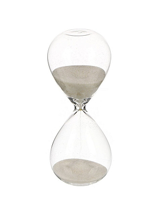 Часы песочные, 6.5х16 см, стекло, в ассортименте, Y6-7196