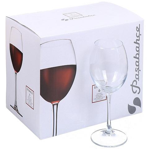 Бокал для вина, 420 мл, стекло, 6 шт, Pasabahce, Enoteca, 44728B