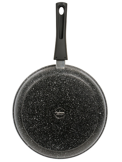 Сковорода алюминий, 28 см, антипригарное покрытие, Гурман, Fit, съемная ручка