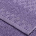 Полотенце банное 50х90 см, 100% хлопок, 550 г/м2, Chess Jacquard, Anilsan, лавандовое, Турция, 15-38175090 - фото 6