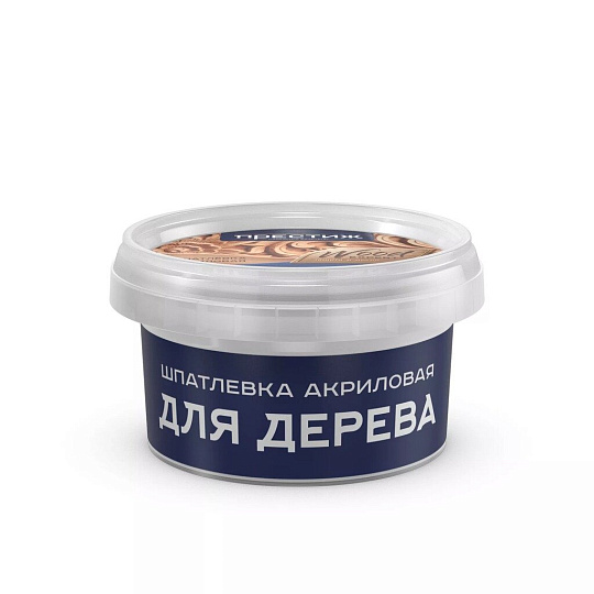 Шпатлевка Престиж, акриловая, по дереву, махагон, 0.3 кг