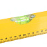 Уровень алюминий, 1000 мм, 3 глазка, линейка, желтый, Bartex, HJ-88D - фото 2