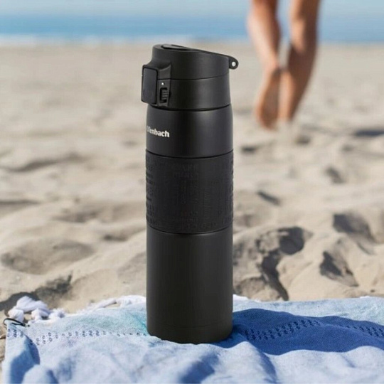 Термокружка нержавеющая сталь, 0.48 л, Kamille, колба нержавеющая сталь, TPR-вставка, в ассортименте, 101300