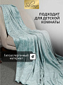 Плед 1.5-спальный, 150х200 см, велсофт жаккард, 100% полиэстер, Silvano, Fresco, голубой, 150/169-FRE/LA - фото 6