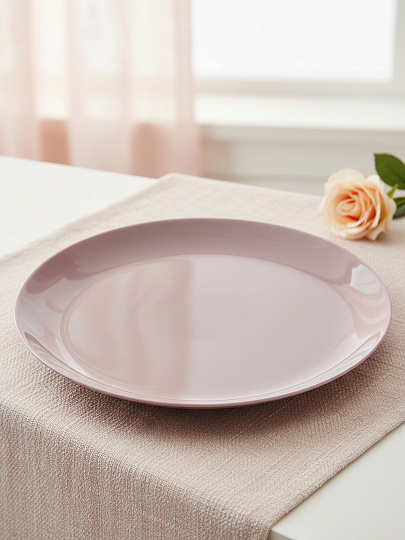 Тарелка обеденная, стекло, 25 см, круглая, Diwali Parma, Luminarc, X3588