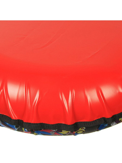 Санки-ватрушка Дизайн, 80 см, 70 кг, с буксировочным тросом, с ручками, с молнией, УВ-дизм-0,8_JARM-01