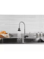 Смеситель для кухни, Frud, гибкий излив, с картриджем, R42055-3 - фото 3