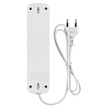 Удлинитель 4 гнезда, 5 м, без заземления, 10 А, 2300 Вт, белый, TDM Electric, Народный, SQ1303-1317 - фото 3