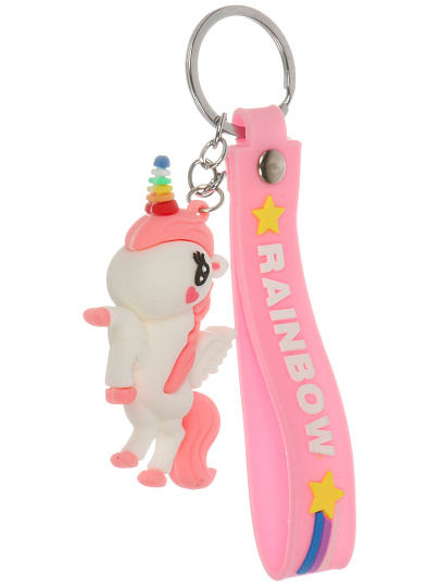Брелок Единорог, 10х5-6.5 см, силикон, N050002